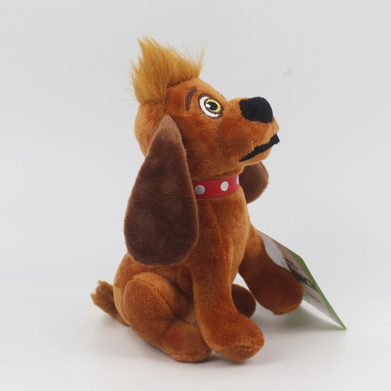 Green Plush Grinch Christmas Doll