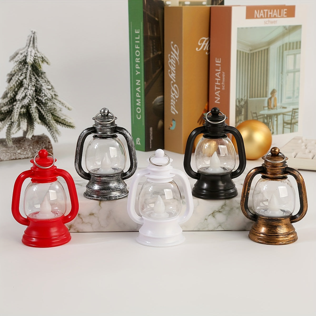 Retro LED Mini Lanterns – Atmospheric Lighting for Parties