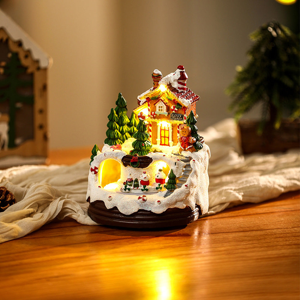 Christmas Ornament with LED Lights and Music
