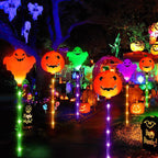 Solar Halloween Pathway Lights