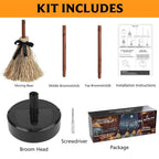 Spooky Floating Broom stick