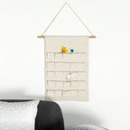 Cotton Advent Calendar with 24 Pockets – Sustainable & Reusable Christmas Decoration