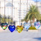 Hanging Heart Sun Catcher Prisma Craft Projects