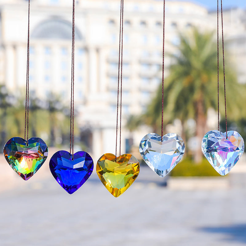 Hanging Heart Sun Catcher Prisma Craft Projects
