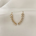 Seven Star Diamond Stud Earrings
