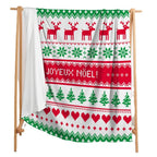 Christmas 3D Digital Printing Flannel Blanket