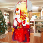 Christmas Cute Cooking Apron - Set of 6 - Home Kitchen Cooking Baking Oil-proof Apron