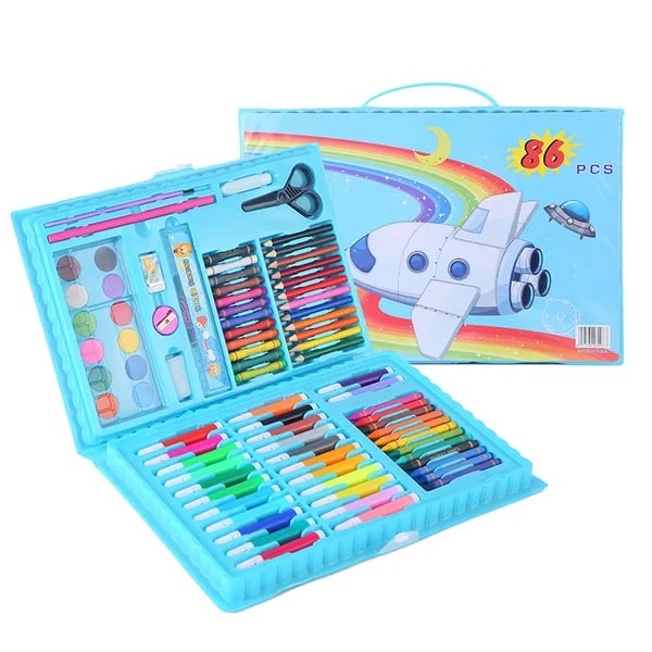 Deluxe Kids Art Supplies Set