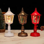 Illuminated Snow Globe Lantern for Magical Christmas Decoration