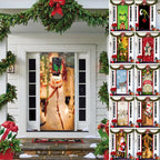 Nightmare Before Christmas Outdoor Decorations Props Christmas Elves Door Cover