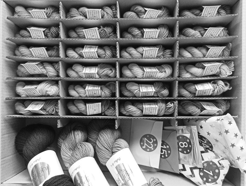 WoolMagic – Adventskalender met 24 Wol-Surprises – Voor Brei- & Haakfans