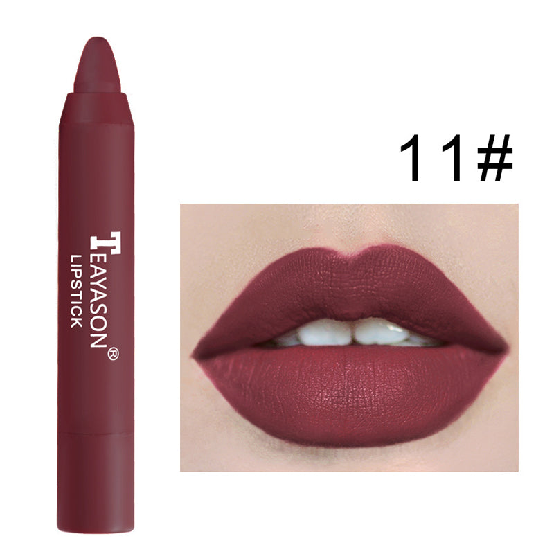 12 Colors Matte Lipstick Pencil