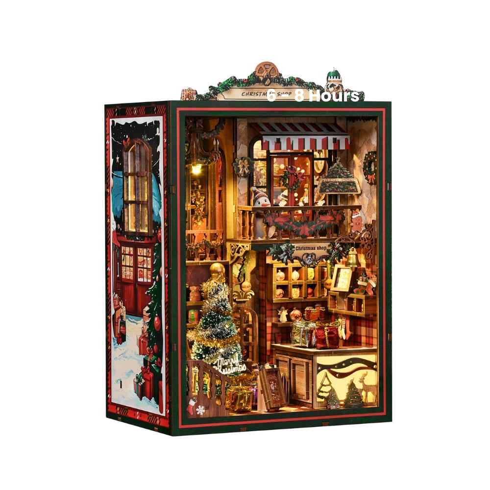 Christmas Shop DIY Book Nook Kit
