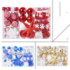 130 Sets Of Ornaments Christmas Hanging Decoration Ornaments