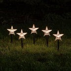 Christmas Decorations Star Garden Stake Lights