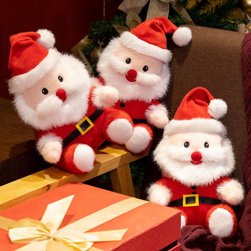 Cartoon Cute Santa Claus Plush Doll Gift