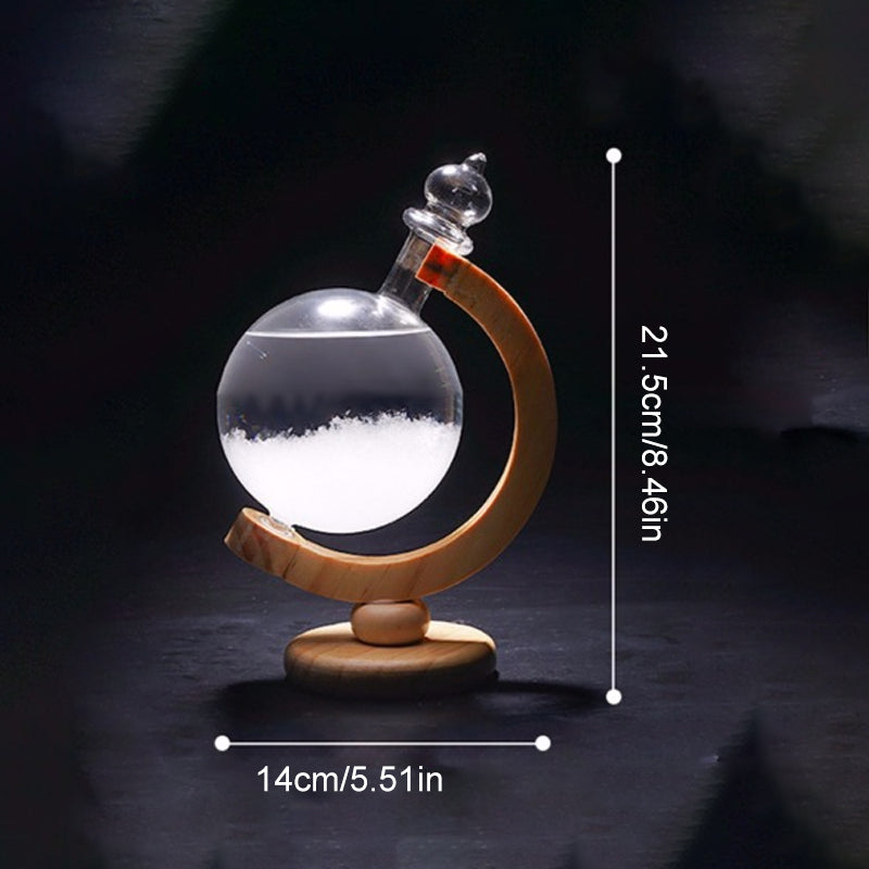 Crystal Earth Weather Bottle Decoration