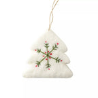 Christmas Felt Snowflake Ornament