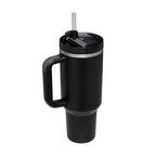 Insulating Mug with Handle and Straw - ChillMate