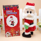 Dancing Singing Santa Decoration | Animated Christmas Figure | Plays Festive Songs | Fun Holiday Gift Idea