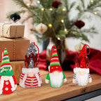 Christmas Advent Calendar with 24 Unique Gnome Dolls – Festive Countdown for Kids, Plush Decoration