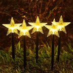 Decorative LED Pathway Lights for Christmas Gardens