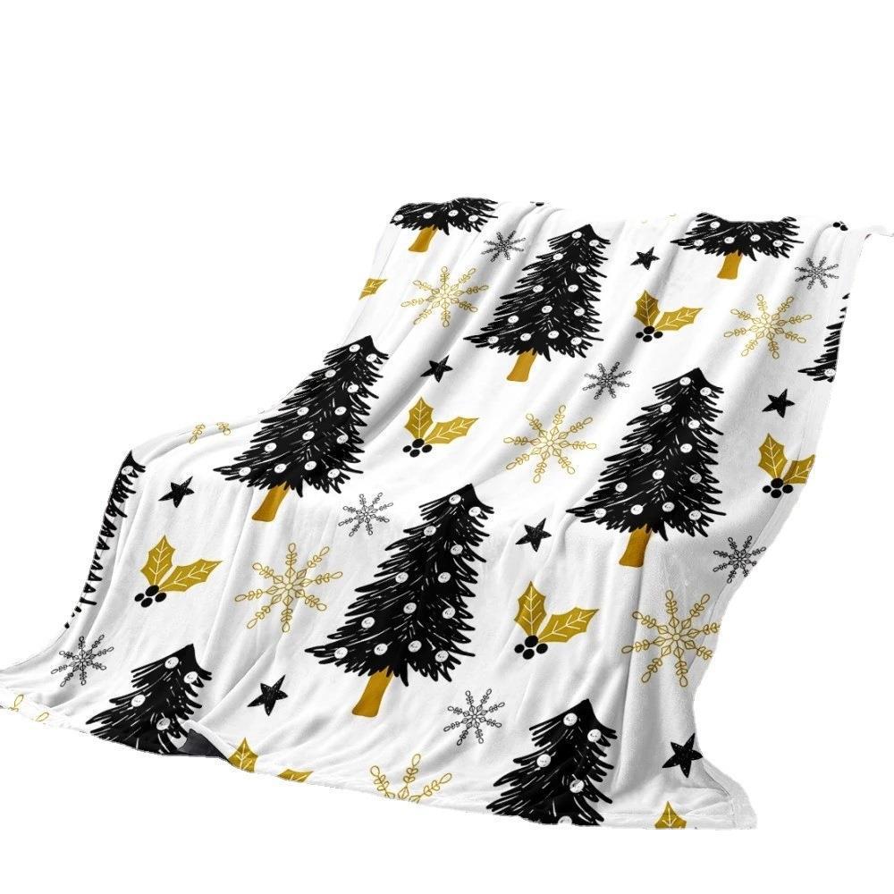Christmas Printing Flannel Blanket