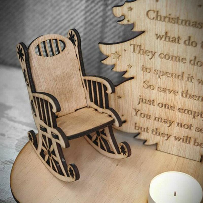 Christmas decoration made of wood