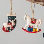 Christmas Tree Hanging Resin Ornament Pendant