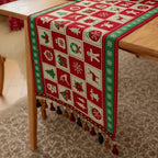 Festive Charm Holiday Table Runner