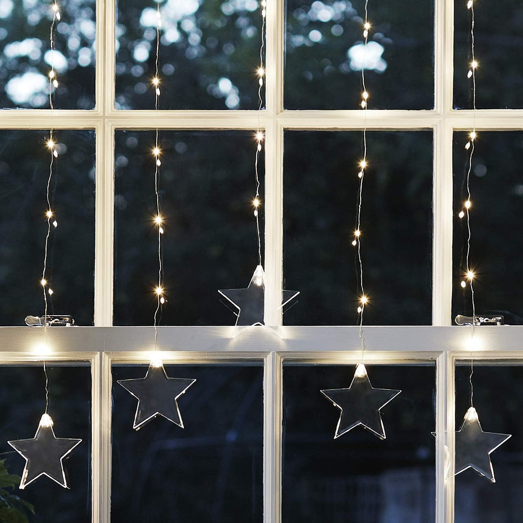 Christmas Decorations Star String Lights