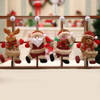 HolidaySpark – Set of 4 Radiant Christmas Ornaments