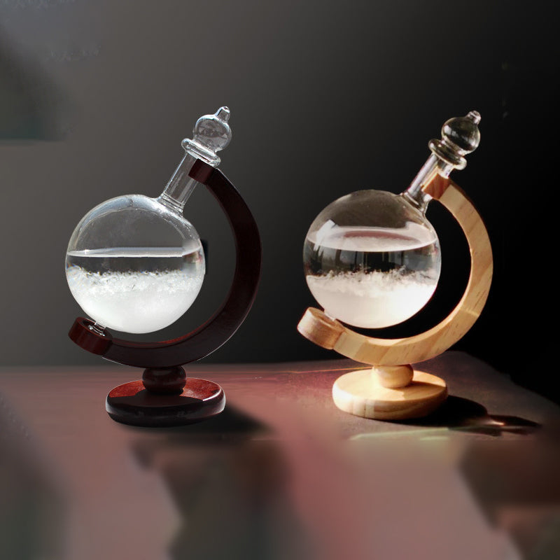 Crystal Earth Weather Bottle Decoration