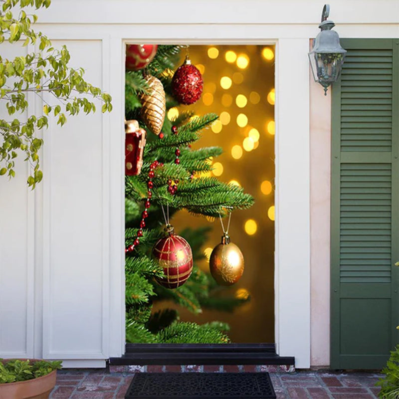 Nightmare Before Christmas Outdoor Decorations Props Christmas Elves Door Cover