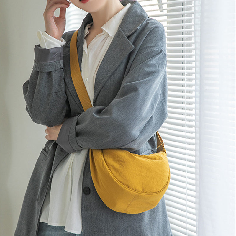 Simple Women's Dumpling Shoulder Bag