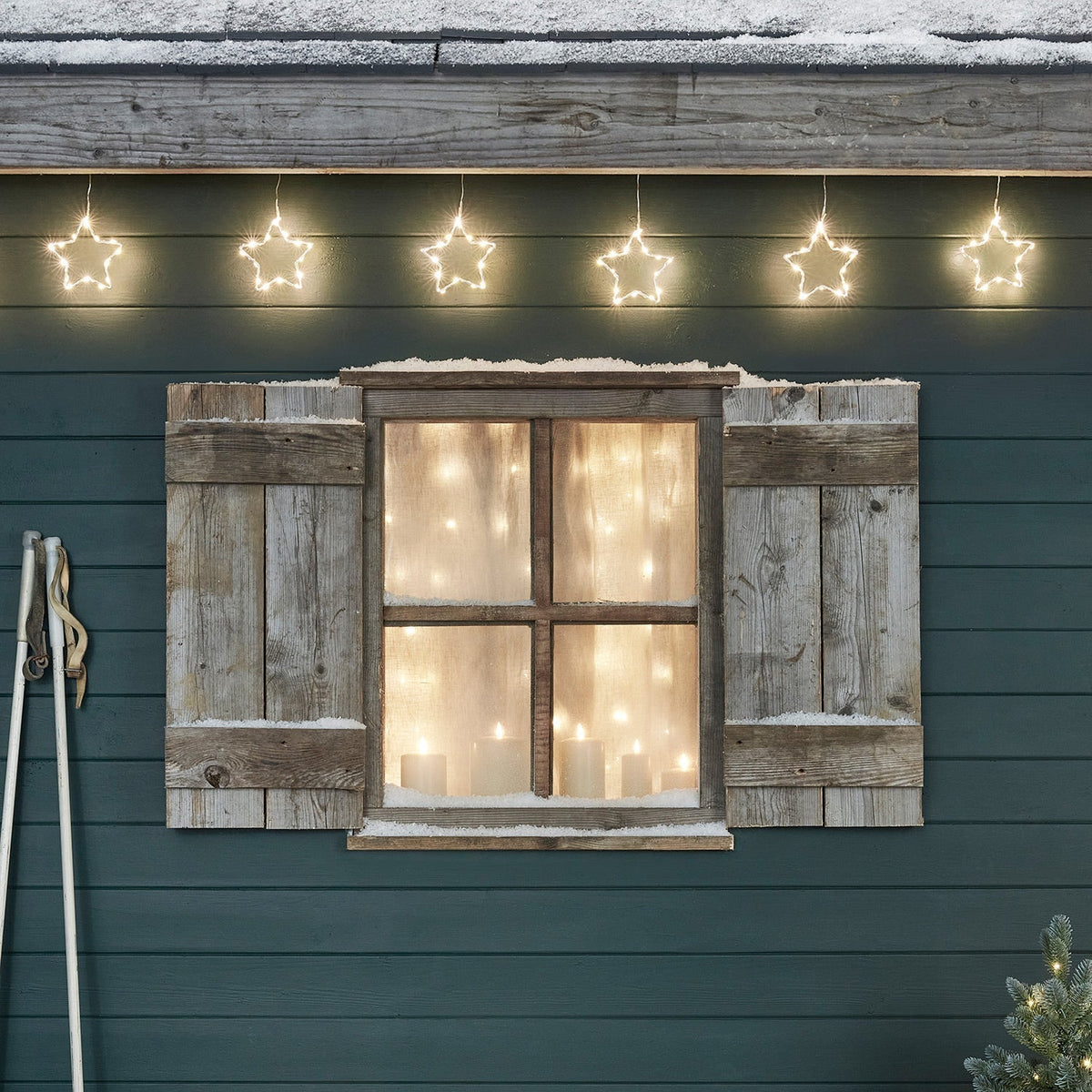 Christmas Decorations Star LED String Lights