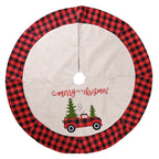 Plaid Christmas Tree Skirt