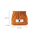 Cord cosmetic bag