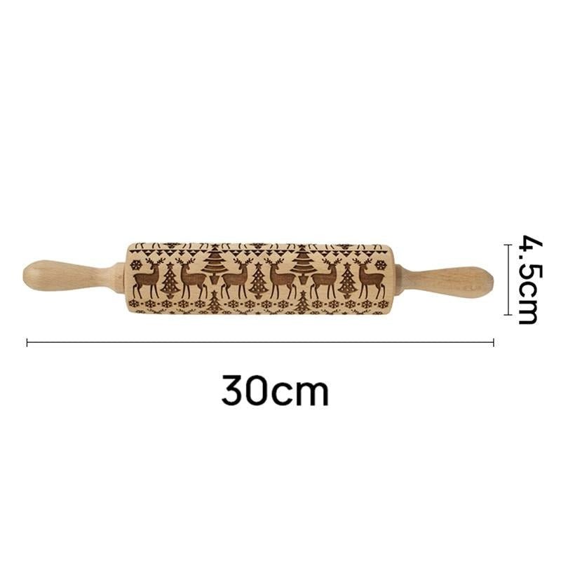 Christmas 3D Rolling Pin
