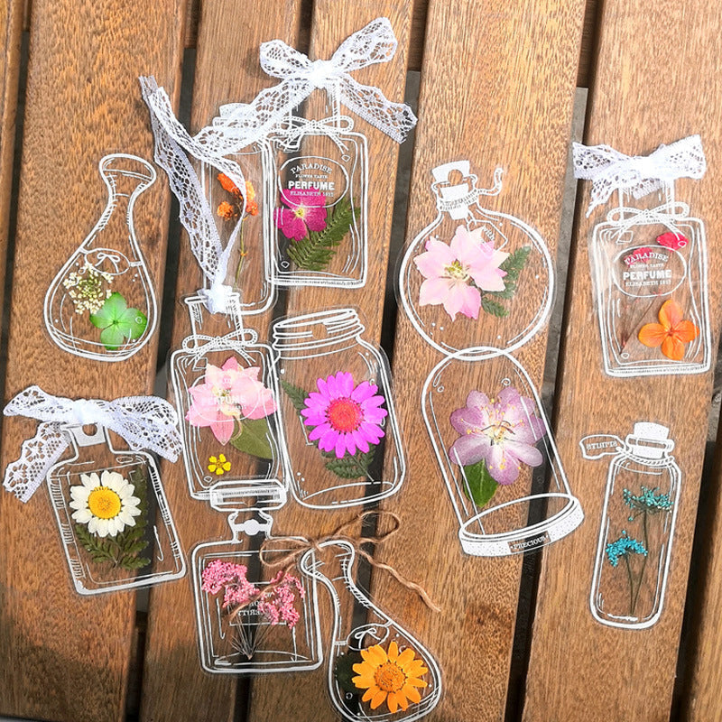 Dried Flower Bookmark Set