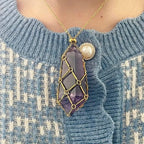 Crystal Stone Choker Necklace