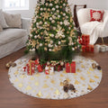 Christmas Snowflake Christmas Tree Skirt