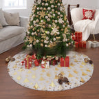 Christmas Snowflake Christmas Tree Skirt