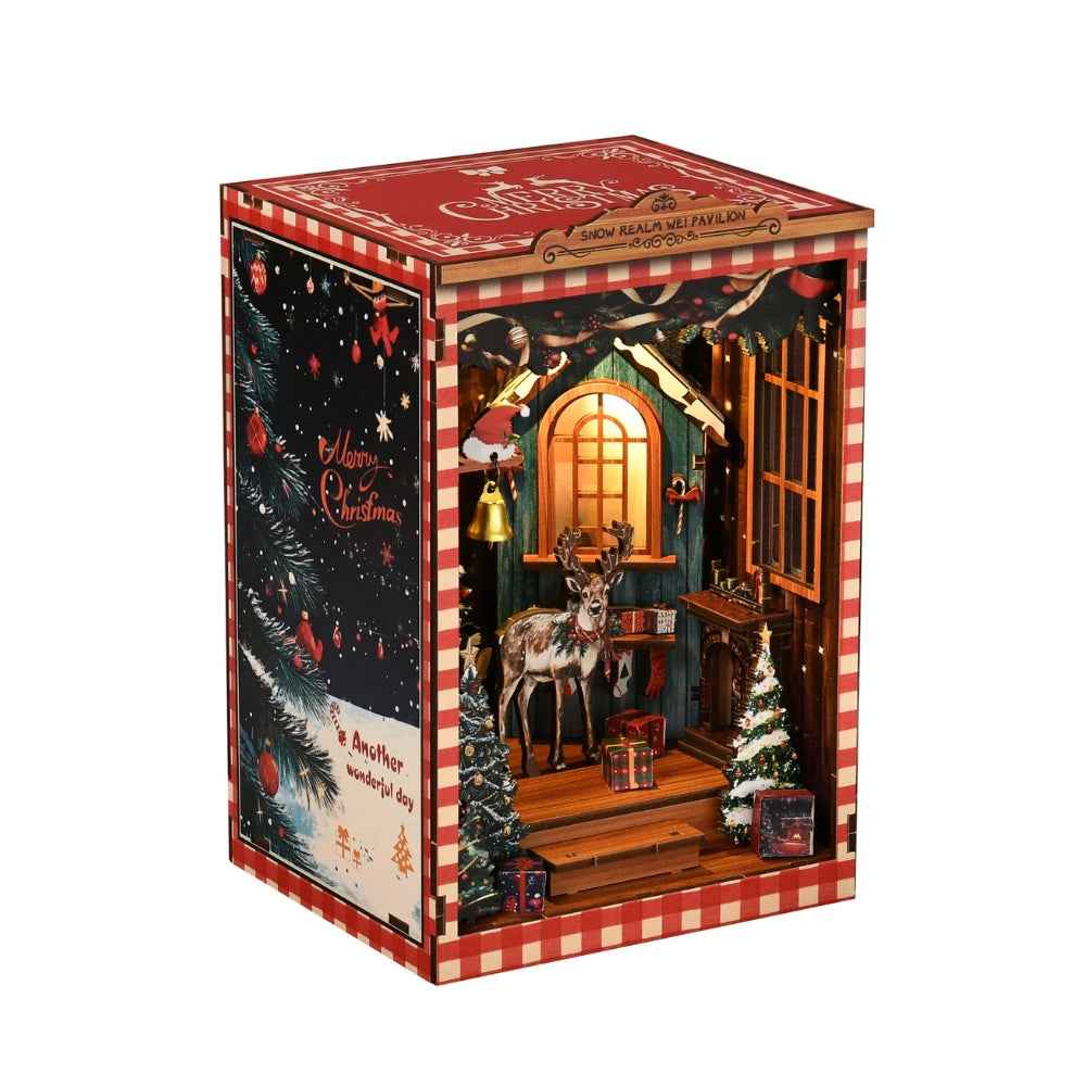 Snow Realm Wei Pavilion DIY Book Nook Kit