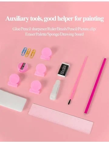 Deluxe Kids Art Supplies Set