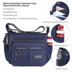 Men's messenger bag with multiple pockets
