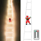LuxeKlim | Premium Santa Ladder Decor