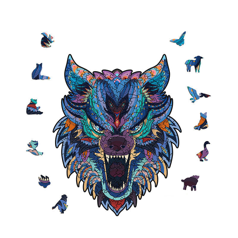 3D Wood Animal Puzzle