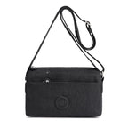 Women's Casual Multi-layer Fashionable Simple Shoulder Bag Made of Nylon