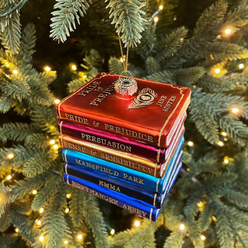 Jane Austen Christmas Tree Ornament